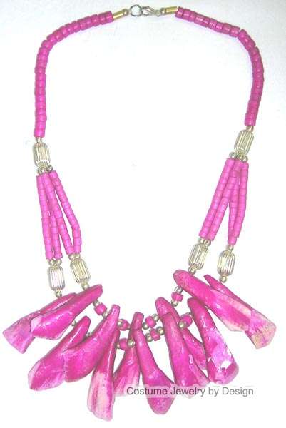 Bone Necklace - Costume Necklace